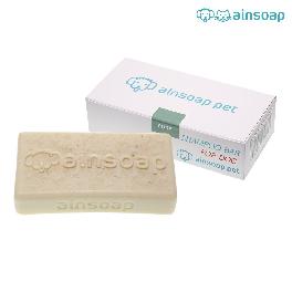 [AINSOAP] Vegan Organic Dog Soap / Bar Shampoo 90g, Pure No Fragrance, Relieves Itching and Atopy