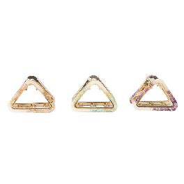 Stone resin hair tongs